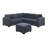 4-Piece Sectional Set W/ Ottoman-598142618