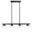 Luminaire suspendu tambour à 4 lumières Colesburg