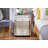 Yerington Mirrored 3 Drawer Nightstand Modern Design Bedside Table