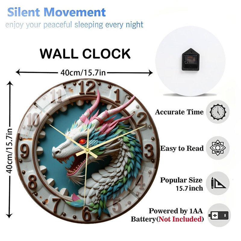 Horloge Dragon