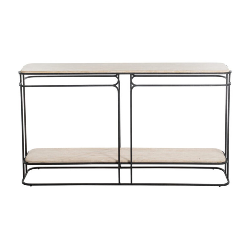 Louise 60'' W Stone Console Table