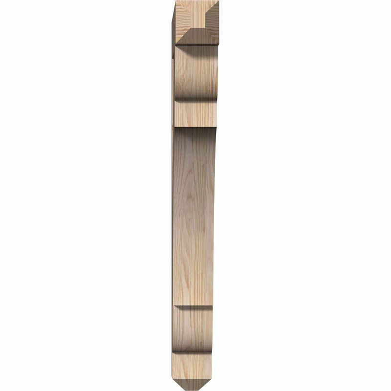 Support pour artisan olympique, H 34 po x l 3,5 po x P 22 po, Douglas (lisse)