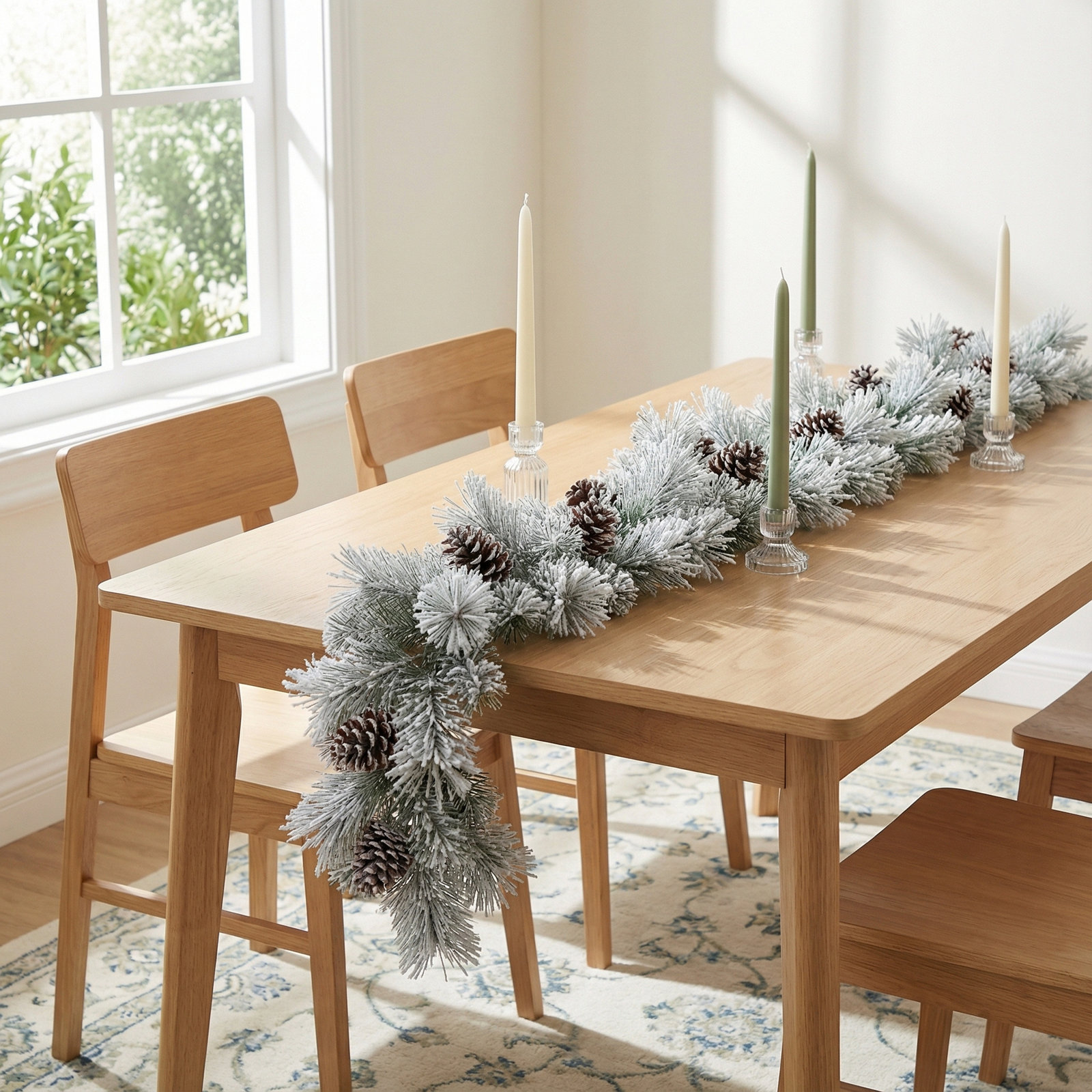 72'' in. Faux Pine Garland