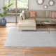 Rowe Handmade Tufted Ivory/Black Area Rug