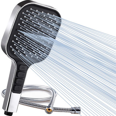 Shower Head With 2M Hose And 7+1 Modes