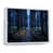 White Floater Framed