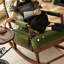 Chaise berçante en bois massif-112305547-112305549