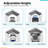 ADVANCE OUTDOOR 10 ft x 20 ft x 11 ft Car Canopy Garage Boat Shelter Gray Carports-120687352-120687349
