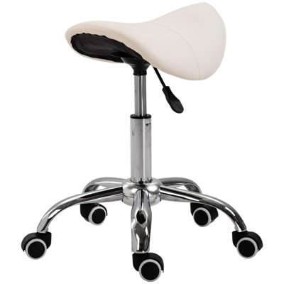 Gallardo Adjustable Height Lab Stool with Wheels