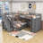 Jashya Kids Bunk Bed with Drawers-705916118