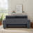 71" Plush Corduroy  Loveseat Small Sofa Without  ottoman