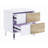 Verux High Gloss End Table