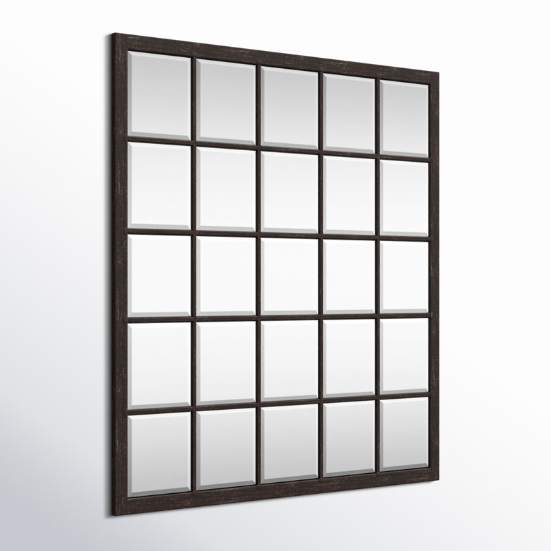 Manu Frameless Accent Mirror, Oil Rubbed Bronze