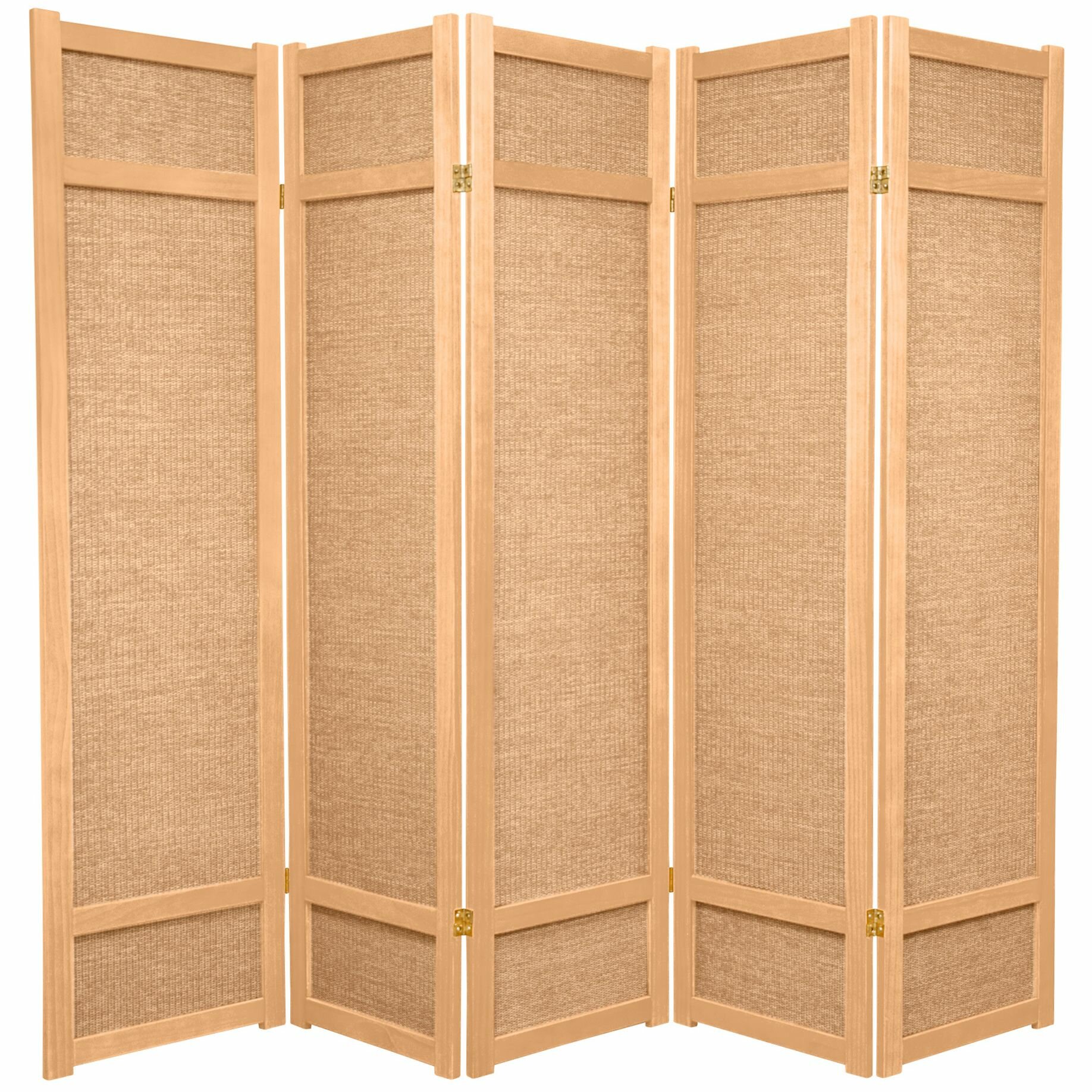 Clarke 51" W x 71" H 3 - Panel Rice Paper Folding Room Divider