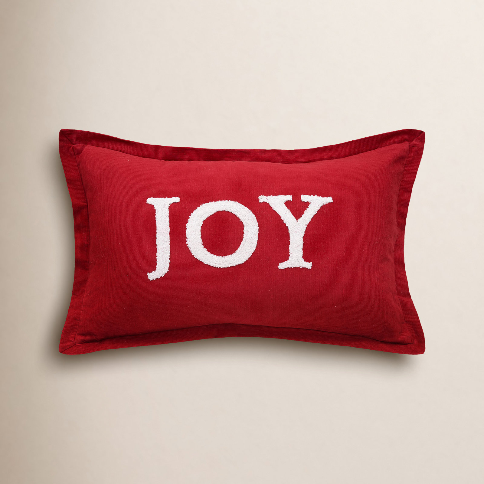 22" x 22" Pillow Cover & Insert, Joy