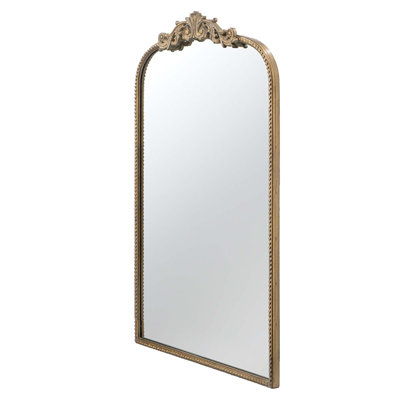 Classic Design Large Arch Mirror And Baroque Inspired Frame