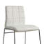 Ensemble de 2 chaises de comptoir rembourrées en similicuir