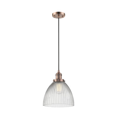 Luminaire suspendu en forme de cloche à 1 lumière Tallulah