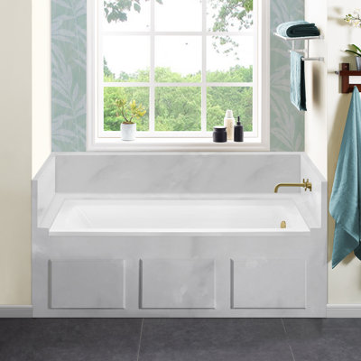 Voltaire 60" x 30" Right-Hand Drain Alcove Bathtub