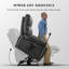 Fauteuil inclinable électrique l 39,37 po Jharline-878508304