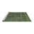 Damek Moroccan Area Rug in Green-733670188