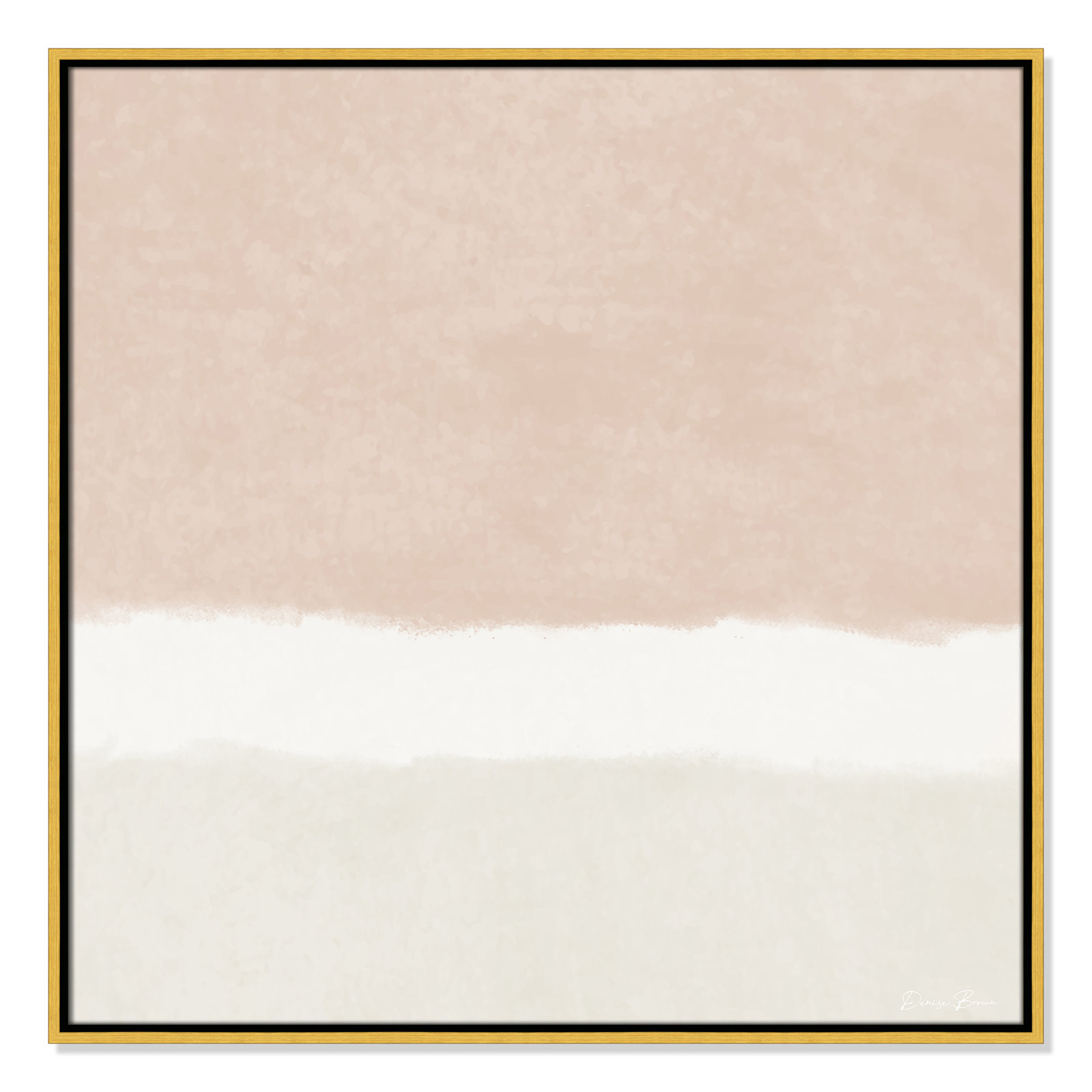 Willadeene "Slate 2" Print, 31.5" H x 31.5" W, Gold Framed