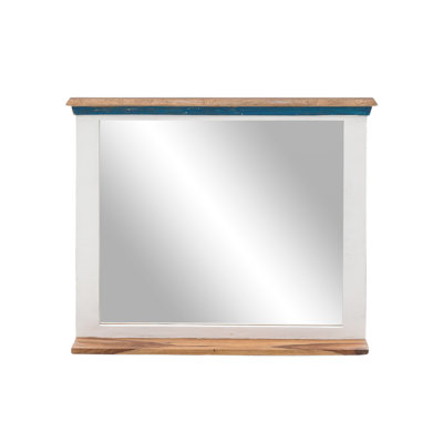 Camerton Wood Flat Wall Mirror