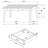 Preston 2-Drawer Dining Table