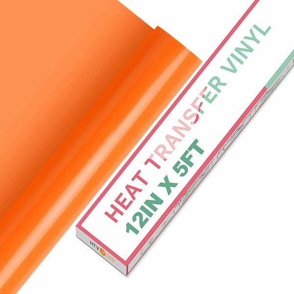 Green HTV Heat Transfer Vinyl Roll: 12 x 12FT Green HTV Vinyl for