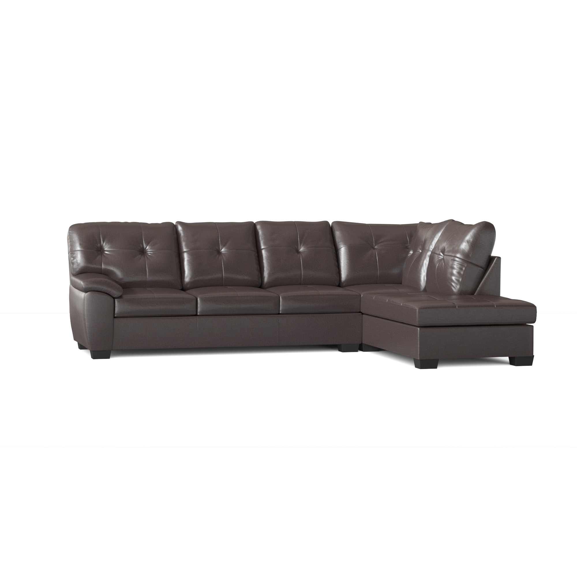 Molinaro 122″ Wide Right Hand Facing Sofa & Chaise