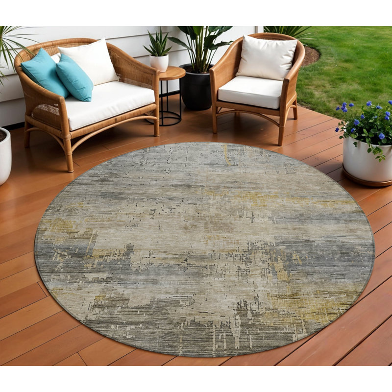 Tapis rond 8 po