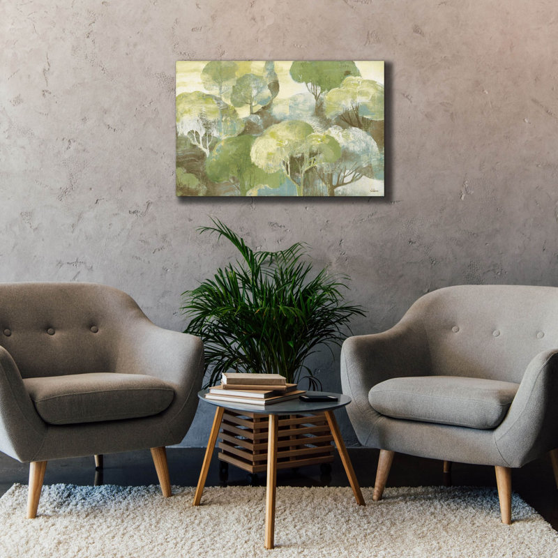 Lark Manor 'Looking Out At The Trees Cool' by Albena Hristova Canvas Wall Art, 40" x 26"