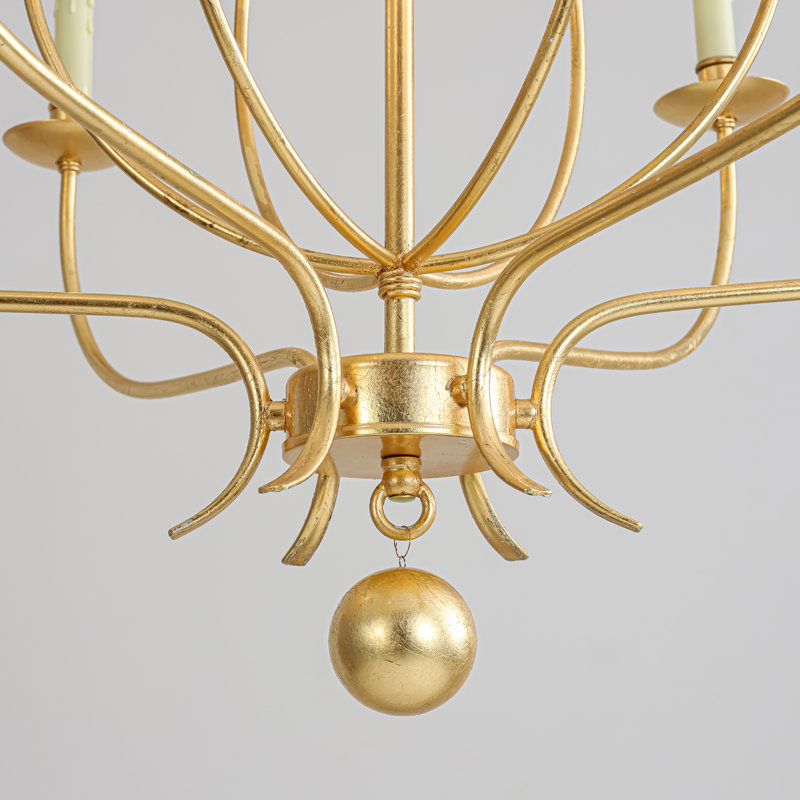 6 - Light Candelabra Chandelier for Dinning Room