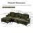 Elegant Mid Century Large Sofa-1078207331