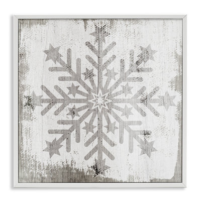 " Winter Snowflake Weathered Pattern " by Lil' Rue