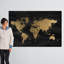 Large Mapamundi Gold - Print on Canvas-727407702-696677162