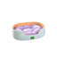 Multicolore lit lavable toutes saisons toutes saisons pour chien de 11,8 x 15,7 po-131215101