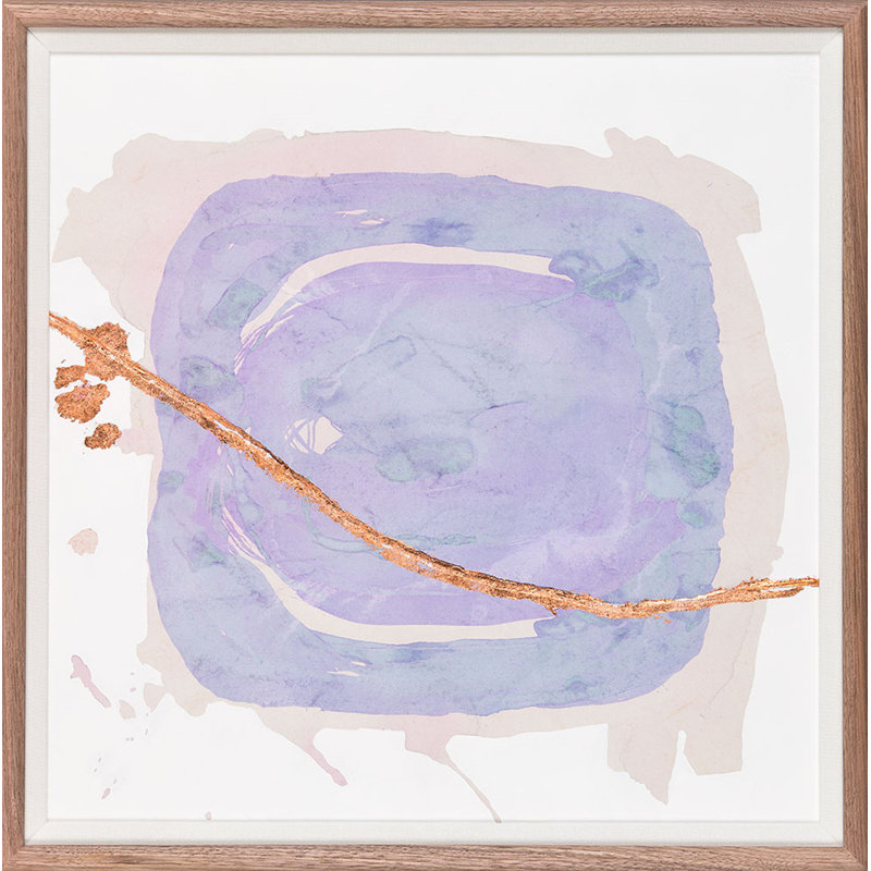 Wabi Sabi: Silver Framed Painting