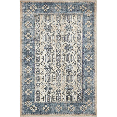 Tapis à motif oriental gris Linz
