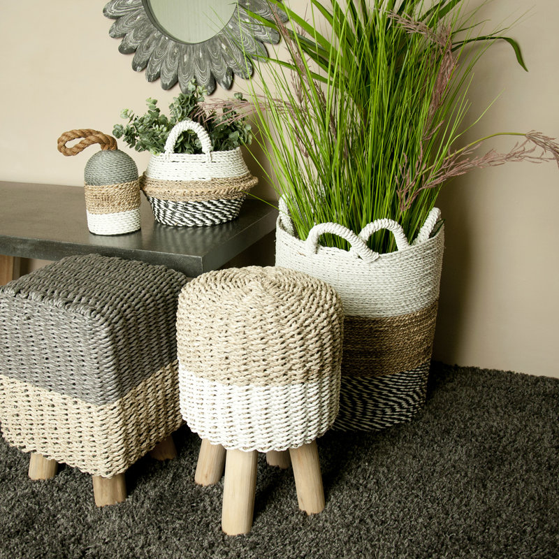 Bria Solid Wood Accent Stool