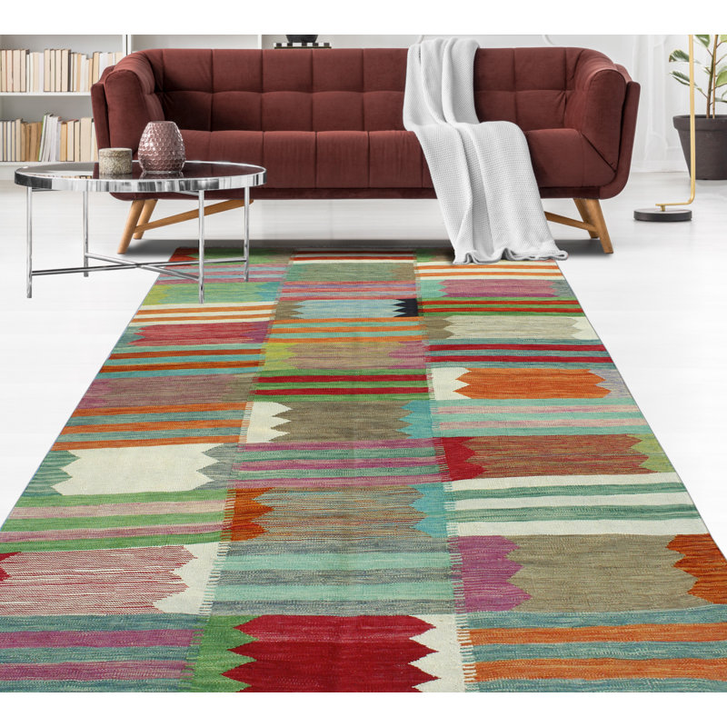 Modern Flatweave Aldrin Ivory Rug