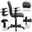 Chaise de bureau pivotante en vinyle Bonavant-100667722-100667724