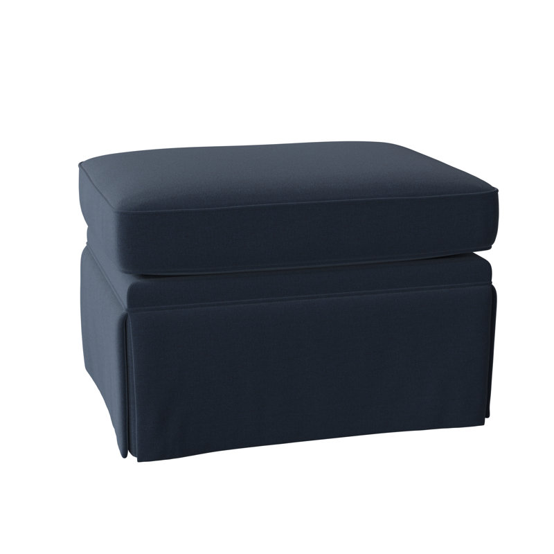 Fairmont 29.5" Wide Rectangle Standard Ottoman, 8789 Indigo