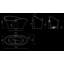 Vivian 68.9'' L Freestanding Soaking Bathtub-33486024