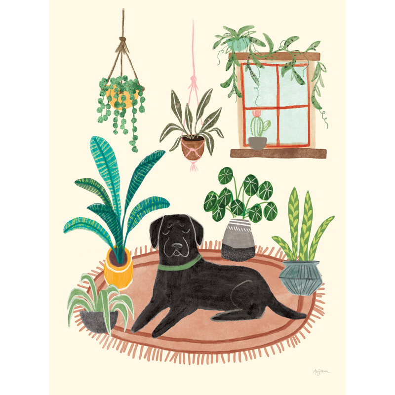 Urban Jungle Dogs VI par Mary Urban, H 24 po x l 18 po