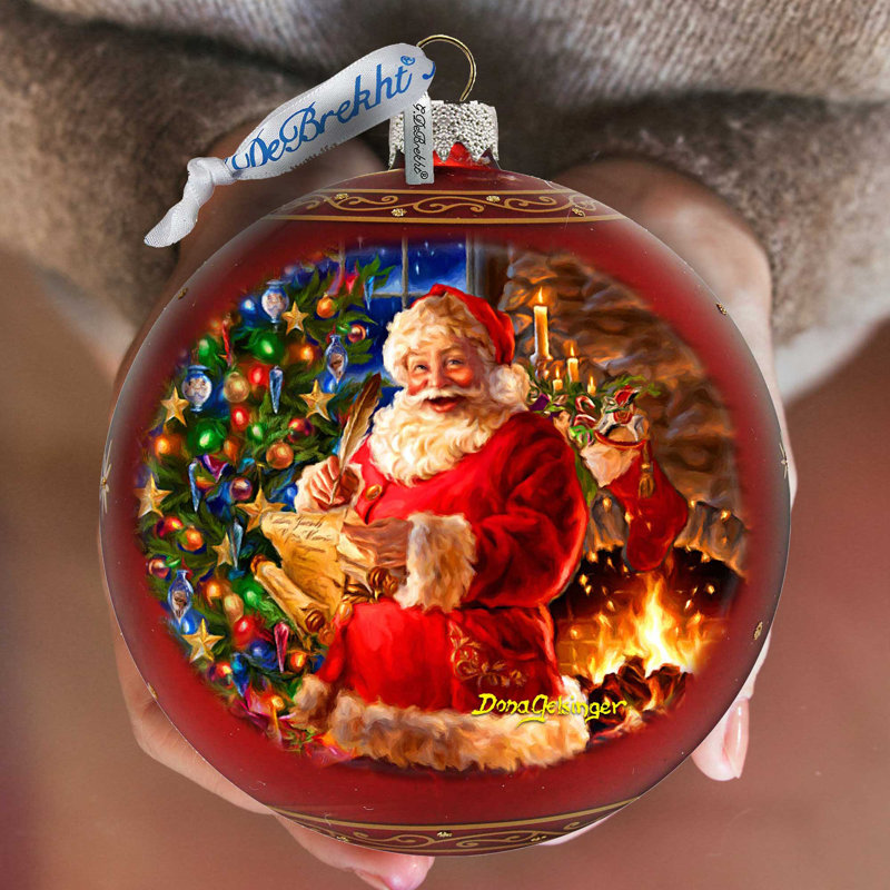 5.5'' Glass Ball Ornament