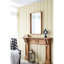 Superbe miroir rectangulaire en bois de 24 po x 36 po pour le décor du vestibule de la chambre à coucher - Rehausse l'ambiance de