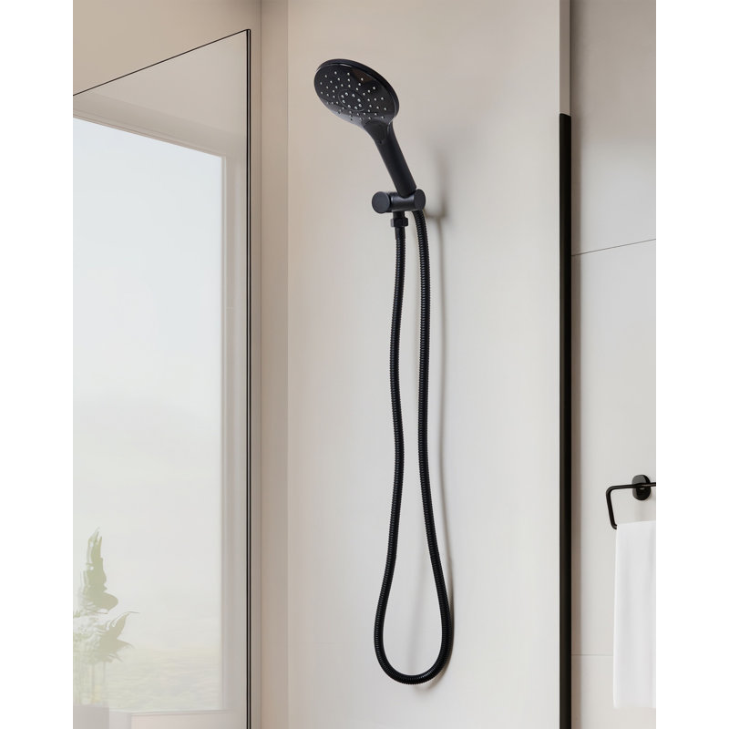 IQUIRA Handheld Shower Head, Matte Black