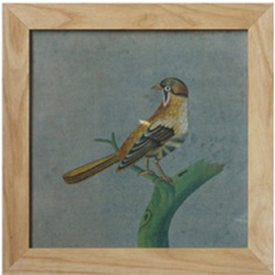Bird On A Branch - Single Picture Frame Painting