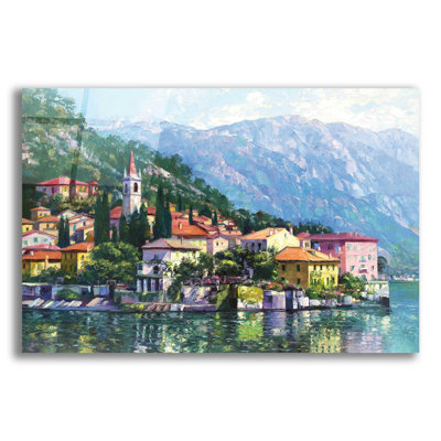 Reflections of Lake Como par Howard Behrens - impression sans cadre
